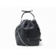NEUF SAC A MAIN LANCEL SEAU NINON M A10650 CUIR GRAINE BLEU BANDOULIERE BAG 650€