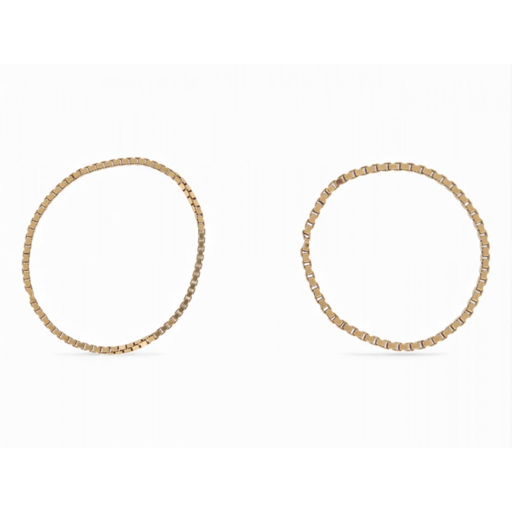 NEUF LOT 2 BAGUES ATELIER VM T57 L'ESSENZIALE SMALL & MAXI EN OR JAUNE 18K 330€