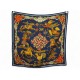 RARE FOULARD HERMES LES GIROUETTES CARRE 90 CM EN SOIE BLEUE SILK SCARF 530€