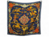rare foulard hermes les girouettes carre 90 cm en soie