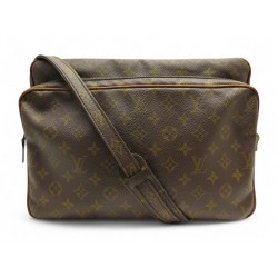 VINTAGE SAC A MAIN LOUIS VUITTON NIL MESSENGER TOILE MONOGRAM BANDOULIERE 1490€