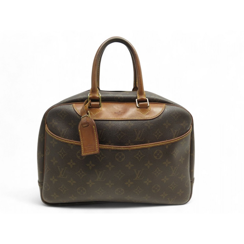 SAC VOYAGE A MAIN LOUIS VUITTON DEAUVILLE TOILE MONOGRAM M47270 HAND BAG 1600€