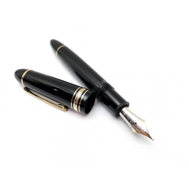 NEUF VINTAGE STYLO PLUME MONTBLANC MEISTERSTUCK 149 NOIR BOITE FOUNTAIN PEN 755€