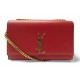 SAC A MAIN SAINT LAURENT KATE MEDIUM 364021 CUIR ROUGE BANDOULIERE HANDBAG 1950€