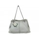 SAC A MAIN CHANEL SAC SHOPPING CAMELIA CUIR GAINE SUEDE GRIS TOTE HAND BAG 6600€