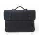 SAC CARTABLE HERMES SERVIETTE 57 EN CUIR EPSOM NOIR MACBOOK BRIEFCASE BAG 6700€