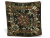 foulard hermes kachinas indiens carre 90 en cachemire