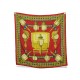 VINTAGE FOULARD HERMES FEUX DE ROUTE CARRE 90 CM LATHAM EN SOIE SILK SCARF 530€