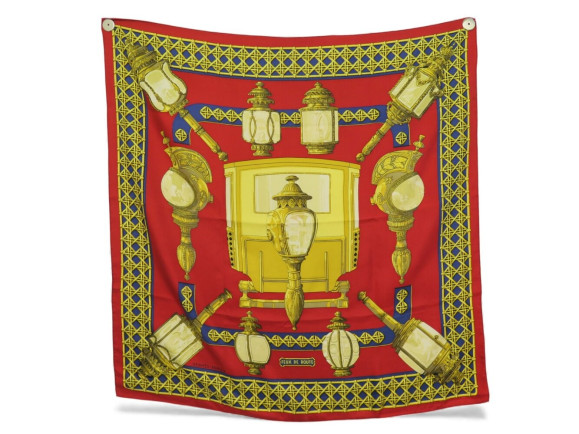  foulard hermes feux de route carre 90 cm