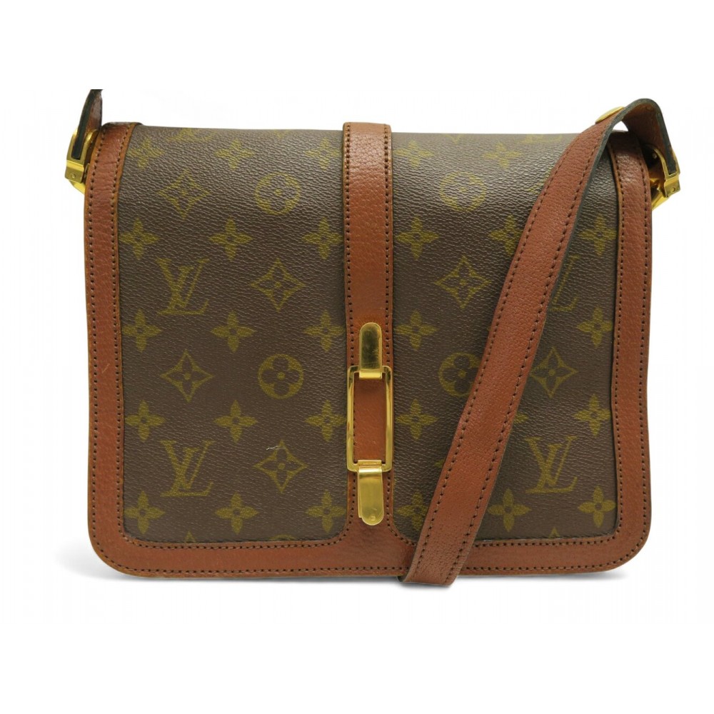 VINTAGE SAC A MAIN LOUIS VUITTON ROND POINT TOILE MONOGRAM BANDOULIERE BAG 2240€
