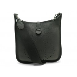 NEUF SAC A MAIN HERMES EVELYNE III 29 EN CUIR CLEMENCE NOIR BANDOULIERE HAND BAG