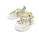 CHAUSSURES GUCCI 577151 FLASHTRECK SPIKE 36 IT 37 FR CUIR & CLOUS SNEAKERS 1290€