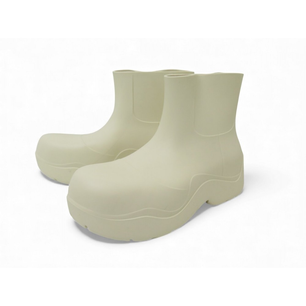 NEUF CHAUSSURES BOTTEGA VENETA BOTTINES PUDDLE AW20 40 CAOUTCHOUC BOOTS NEW 680€