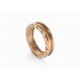 BAGUE BULGARI B.ZERO1 336003 T49 EN OR ROSE 18K GOLD ECRIN PINK GOLD RING 2000€