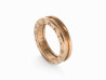 bague bulgari b.zero1 336003 t49 en or rose 18k gold