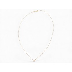 NEUF COLLIER MAUBOUSSIN PENDENTIF FEMME DES ANNEES 25 ETOILE EN OR DIAMANTS 795€