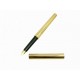 STYLO PLUME ST DUPONT A CARTOUCHES PLAQUE OR DORE GOLD PLATED FOUNTAIN PEN 480€