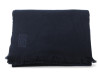 echarpe hermes etole logo en cachemire bleu