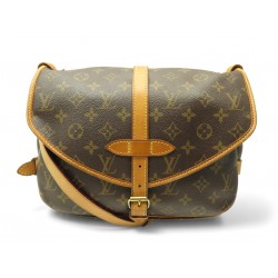 SAC A MAIN LOUIS VUITTON SAUMUR PM TOILE MONOGRAM BESACE BANDOULIERE BAG 2200€