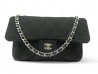  sac a main chanel jersey matelasse noir