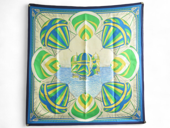  foulard hermes spinnakers julia abadie carre