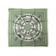 NEUF RARE BANDANA FOULARD HERMES CARRE 55 PARIS QUI ROULE HTH2403 EN SOIE SILK