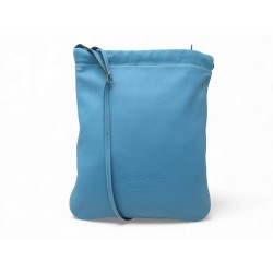 NEUF SAC A MAIN HERMES BRIDADO 2019 EN CUIR SWIFT BLEU BLUE HAND BAG BACKPACK