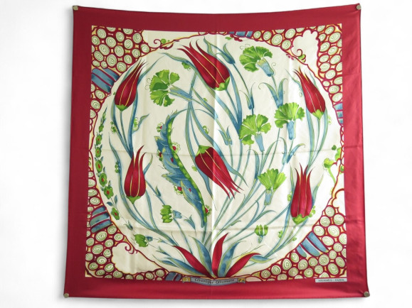 foulard hermes ceramique ottomane de laurence