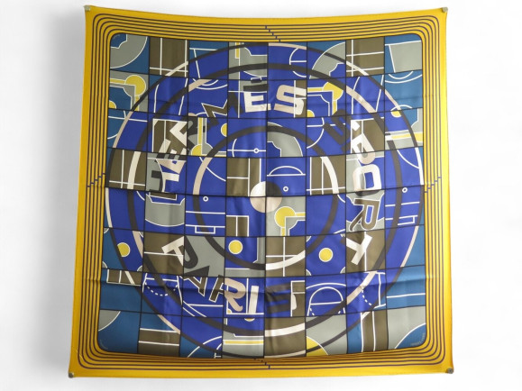 foulard hermes hermes sport par anamorphee carre