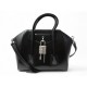 NEUF SAC A MAIN GIVENCHY ANTIGONA LOCK MINI CUIR NOIR BANDOULIERE NEW BAG 2600€