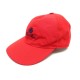 NEUF CASQUETTE LORO PIANA L BASEBALL STORM SYSTEM TOILE ROUGE CAP HAT RED 220€