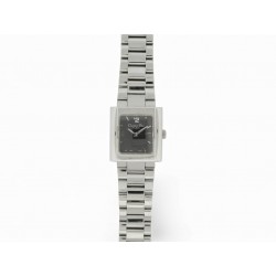 VINTAGE MONTRE DIOR RIVA D98-100 EN ACIER + BOITE QUARTZ STEEL LADY WATCH