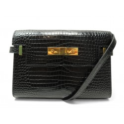 NEUF SAC A MAIN SAINT LAURENT MANHATTAN 675626 EN CUIR FACON CROCODILE BAG 2200€