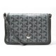 NEUF SAC A MAIN GOYARD POCHETTE PLUMET TOILE GOYARDINE GRISE BANDOULIERE NEW BAG