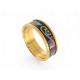 BAGUE MICHAELA FREY FREYWILLE ULTRA TAILLE 53 EN EMAIL DORE ENAMEL RING 410€