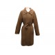 LONG MANTEAU MAX MARA MANUELA ICON 70% ALPAGA ET 30% LAINE CEINTURE CAMEL 1900€