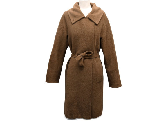 long manteau max mara manuela icon 70 alpaga et 30