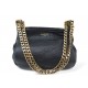 SAC A MAIN LANVIN TILDA CUIR FACON LEZARD NOIR BANDOULIERE BLACK HAND BAG 2690€