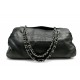 SAC A MAIN CHANEL SHOPPING LOGO CC CUIR CAVIAR NOIR PORTE EPAULE HOBO BAG 6000€