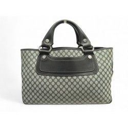 VINTAGE SAC A MAIN CELINE BOOGIE TOILE TRIOMPHE PORTE MAIN CANVAS HAND BAG 1600€