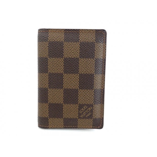 Porte-cartes en cuir Louis Vuitton Marron en Cuir - 22850352