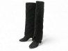 chaussures chanel bottes guetres matelassees shark