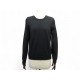 NEUF PULL CHRISTIAN DIOR BRODERIE ABEILLE LOGO CD 40 M LAINE NOIRE SWEATER 1300€