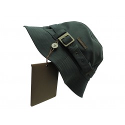 NEUF BOB CHAPEAU LOUIS VUITTON TAILLE 60 EN COTON NOIR INTERIEUR DAMIER HAT 450€