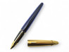 stylo plume waterman edson gt en resine saphir bleue
