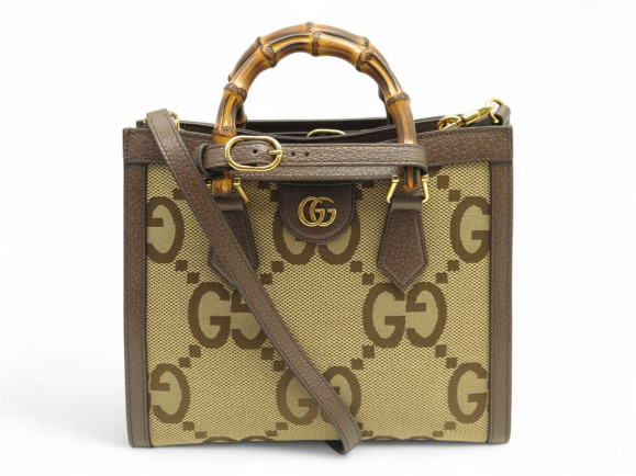  sac a main gucci 660195 diana small bamboo