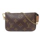 NEUF SAC A MAIN LOUIS VUITTON MINI POCHETTE ACCESSOIRES M58009 MONOGRAM BAG