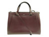 sac a main lancel lison a07894 en cuir graine bordeaux
