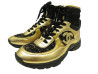  chaussures chanel g35060 baskets high top trainer
