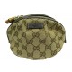 NEUF POCHETTE COSMETIQUE GUCCI 246175 MINI TOILE MONOGRAM GG BAMBOU CLUTCH 350€